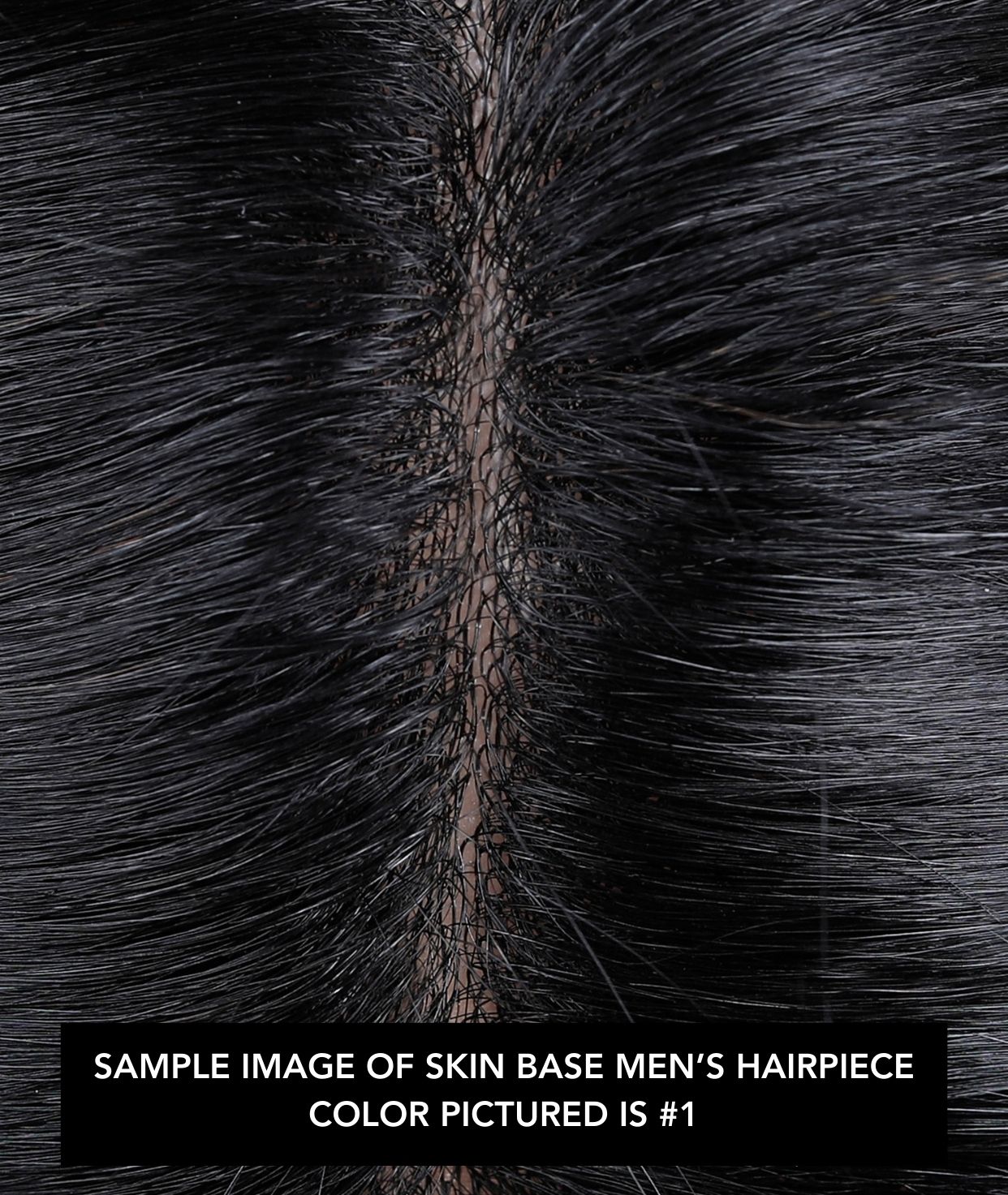 #2 Dark Brown Skin Base Hair System