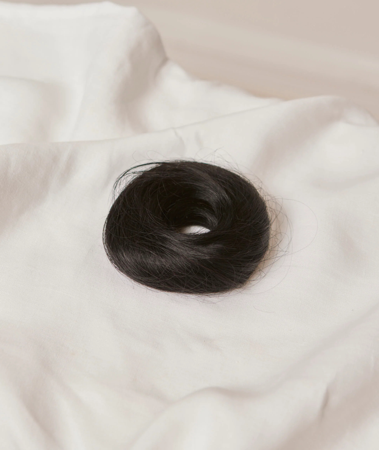 #1 Jet Black Messy Bun