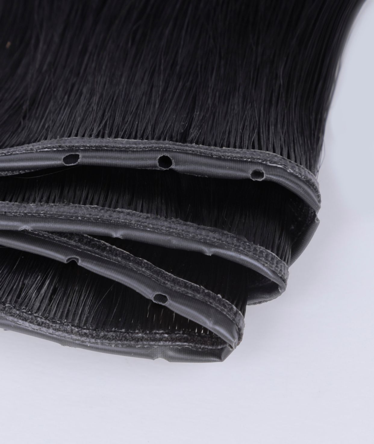 #1 Jet Black Superior Butterfly Weft™ Hair Extensions