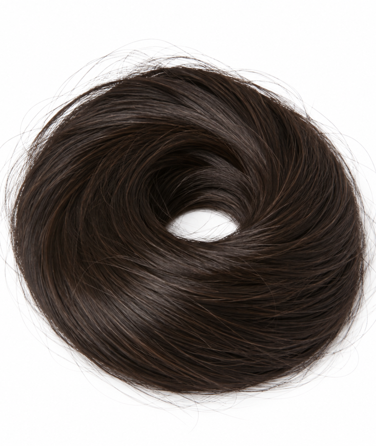 #1B Off-Black Messy Bun Hair Extensions (28g)