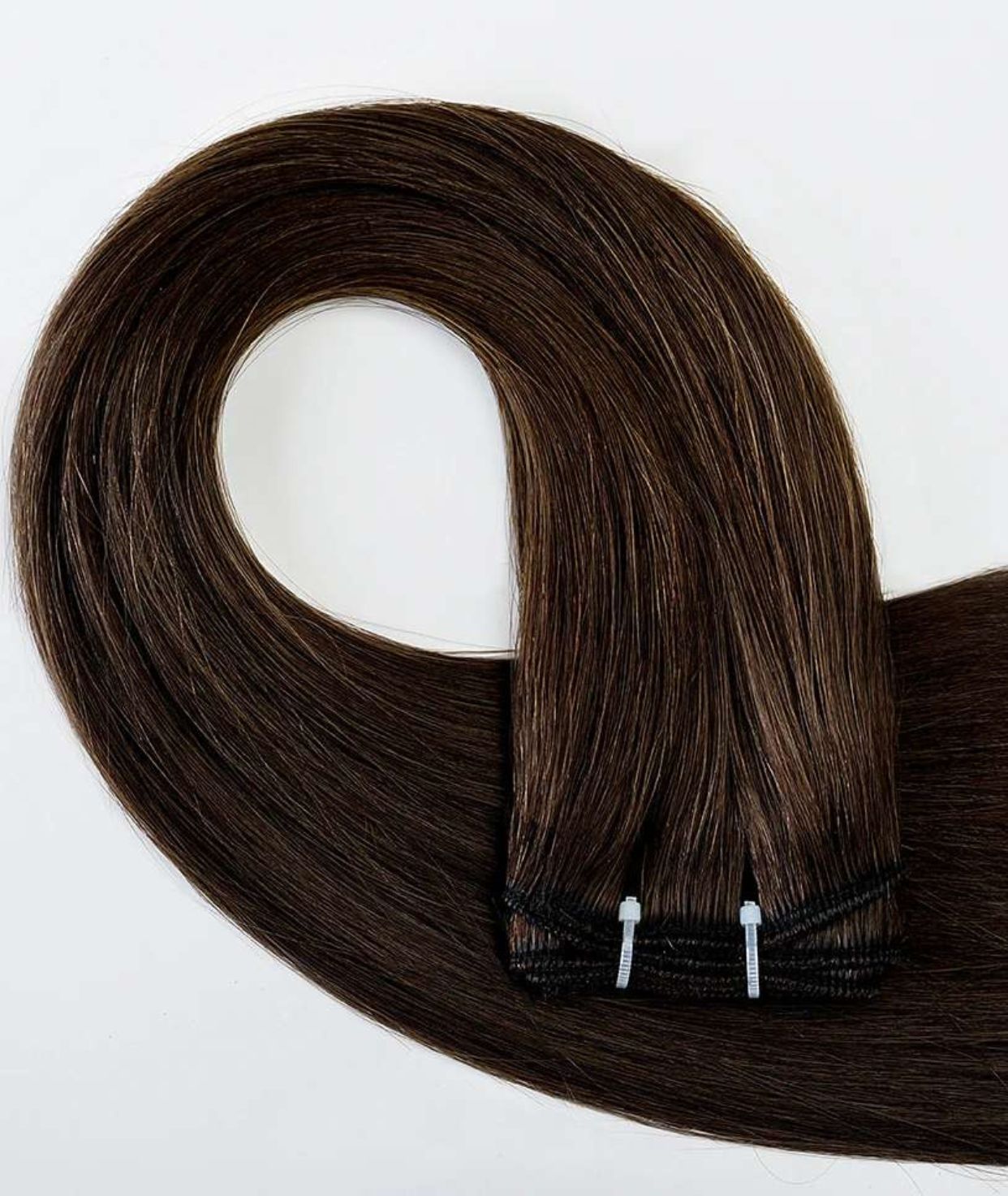 #1B Off-Black Traditional Weft Extensions