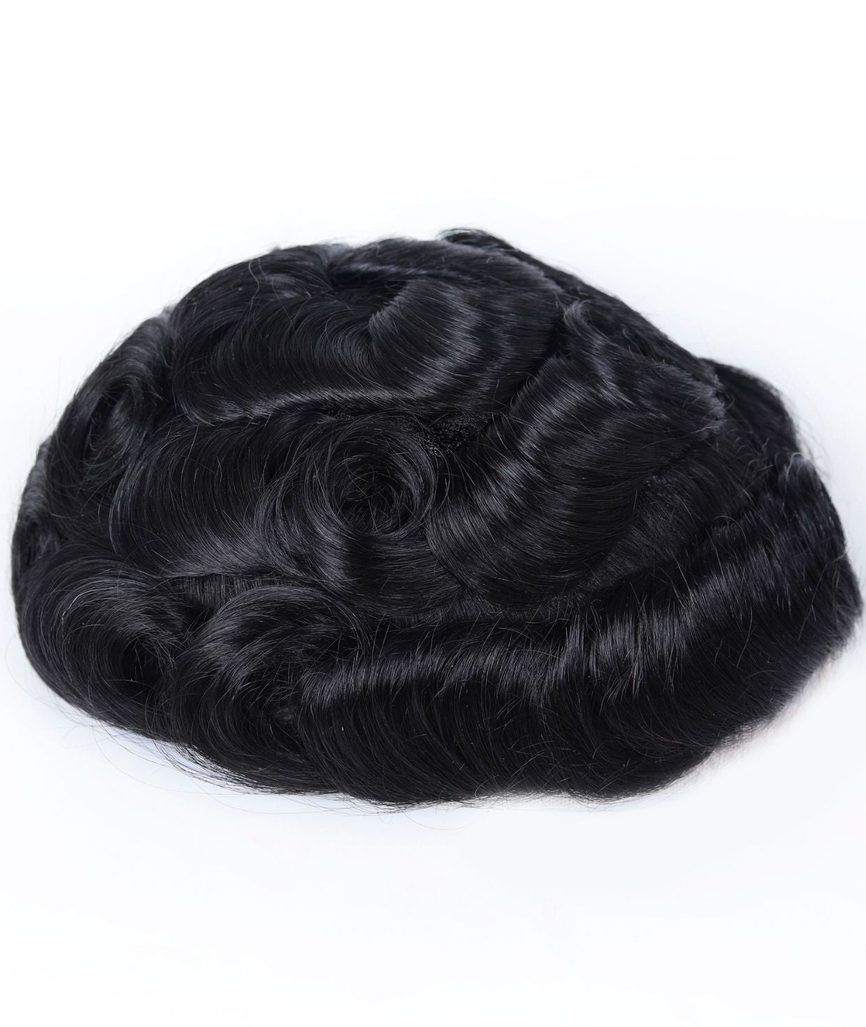 #1 Jet Black Lace Front Hair System