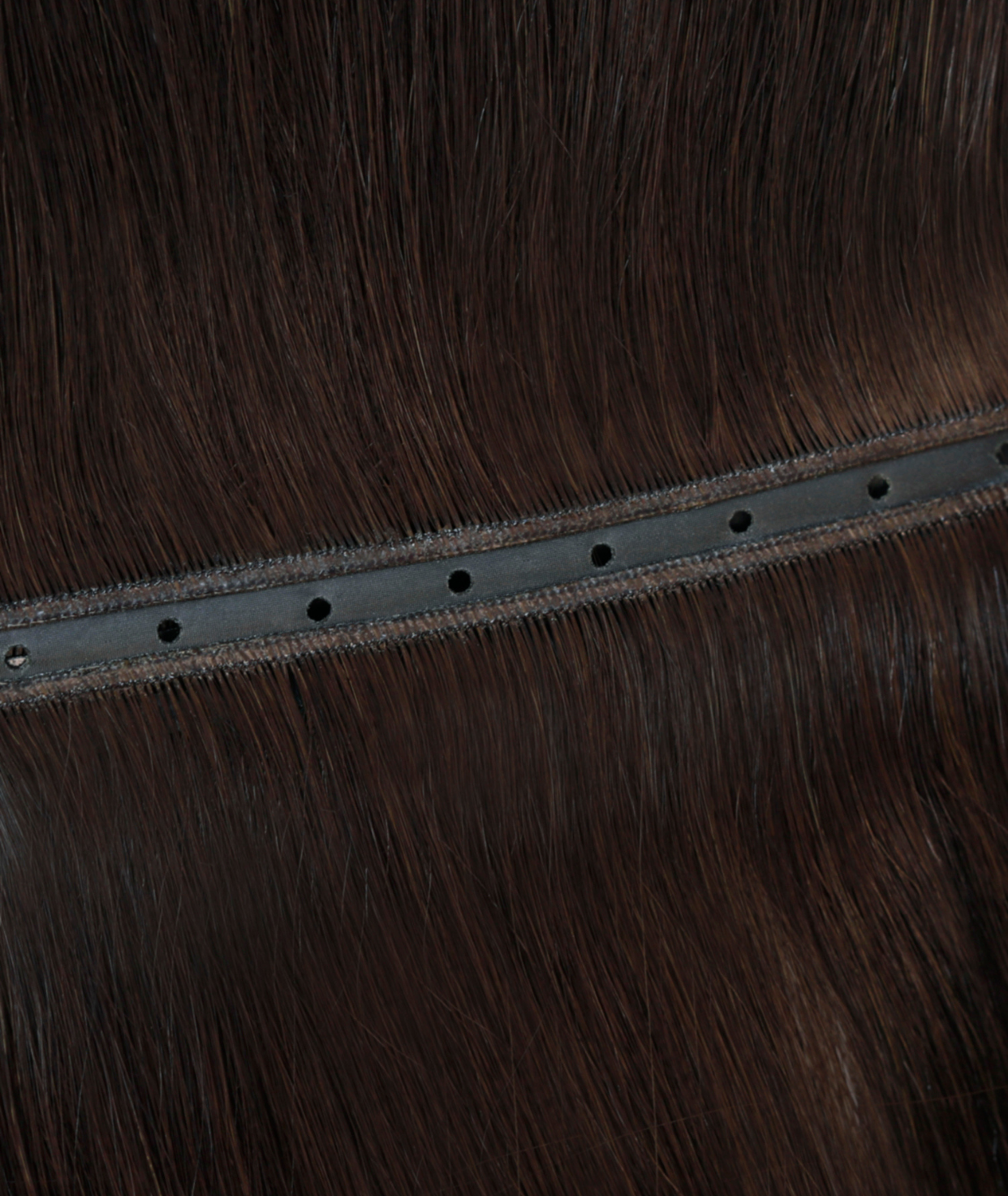 #2 Dark Brown Superior Butterfly Weft™ Hair Extensions