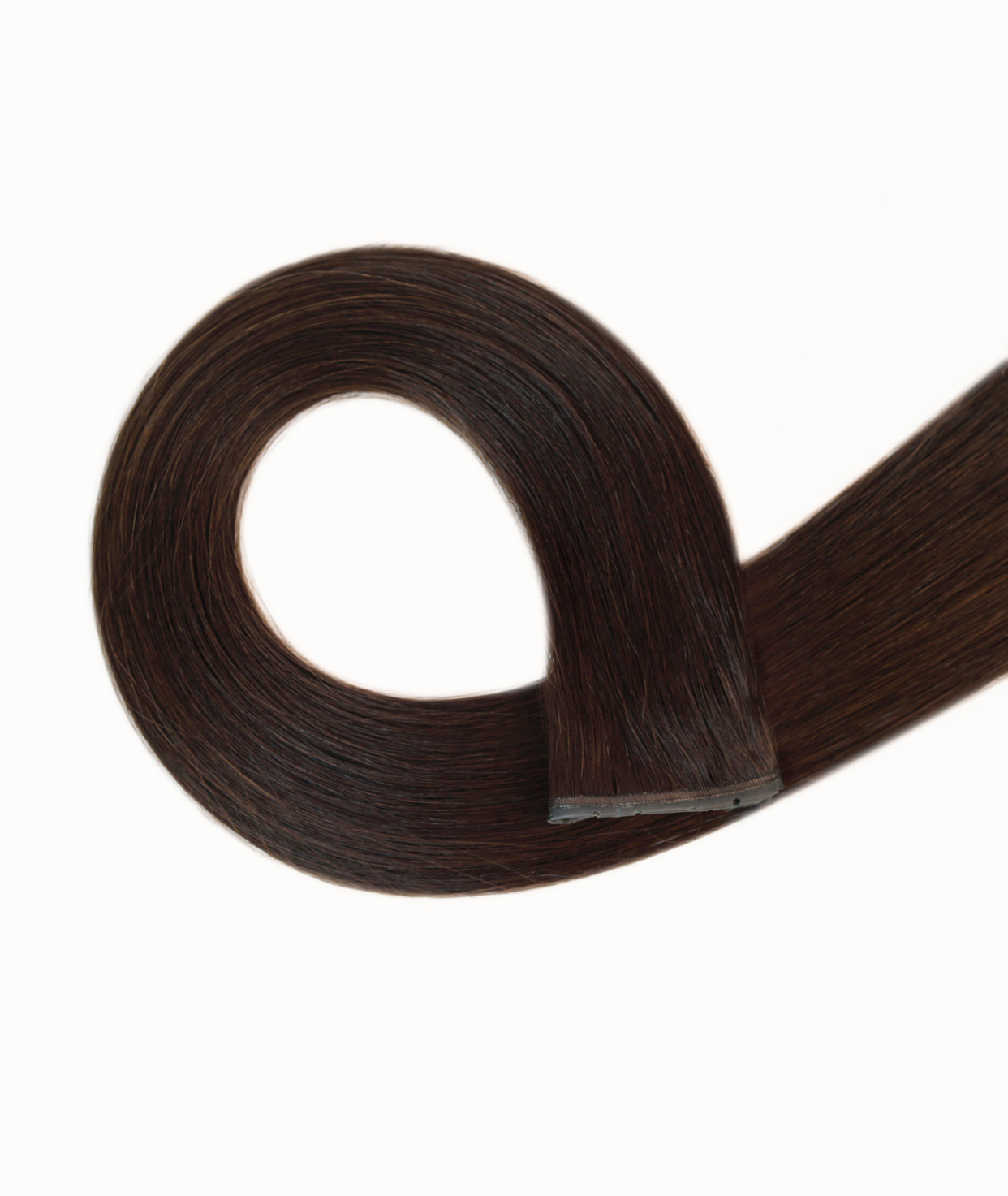 #2 Dark Brown Superior Butterfly Weft™ Hair Extensions