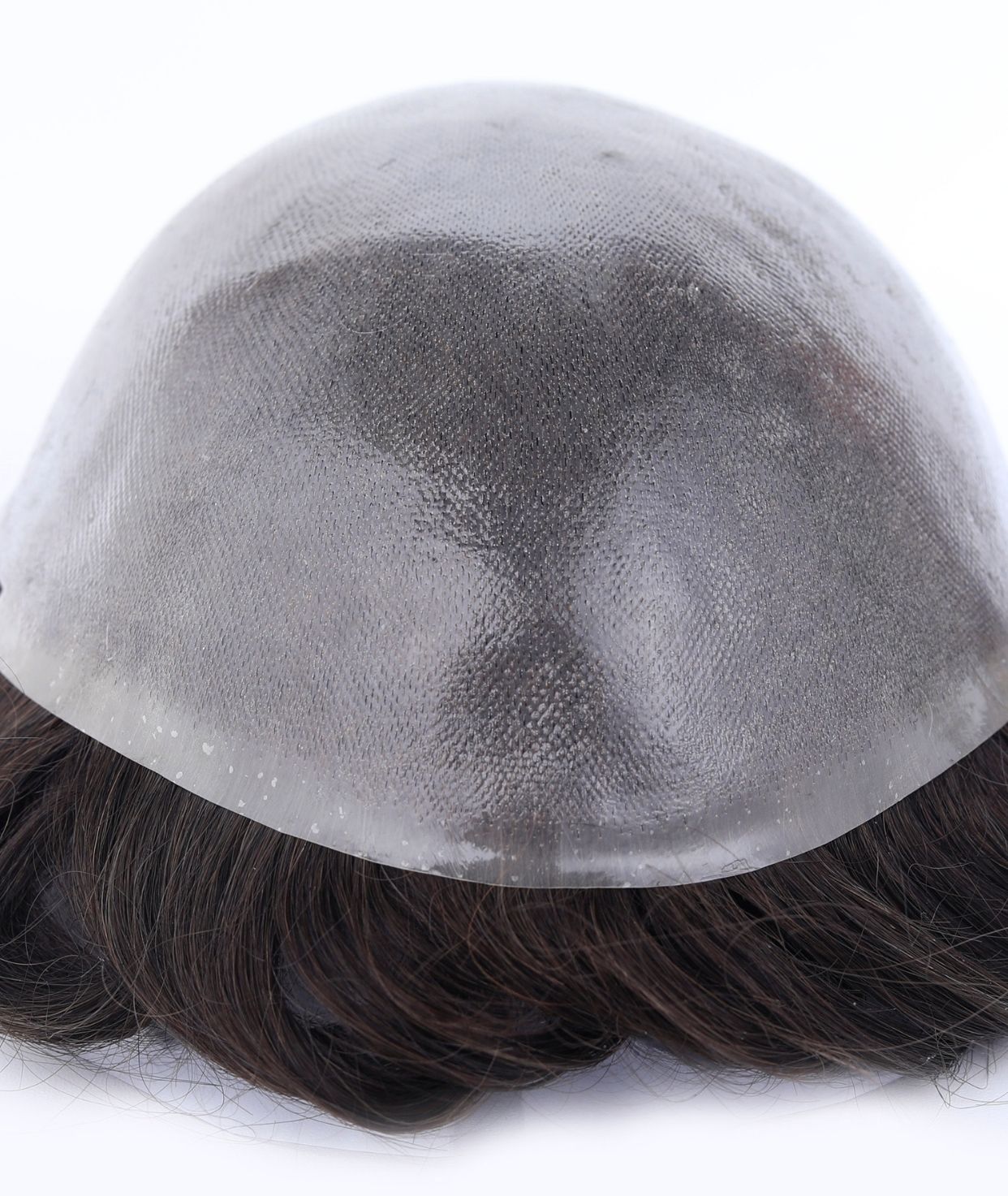 #2 Dark Brown Skin Base Hair System