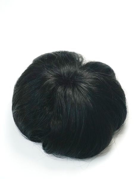 #1B Off Black Clip-In Bun Extension