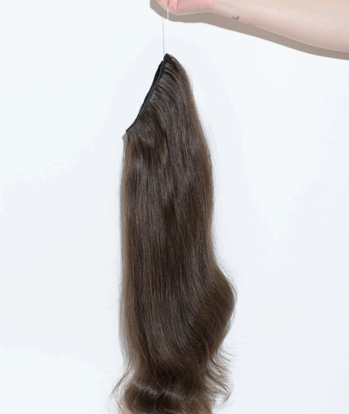 #2 Dark Brown Classic Halo Hair Extensions — Value Grade