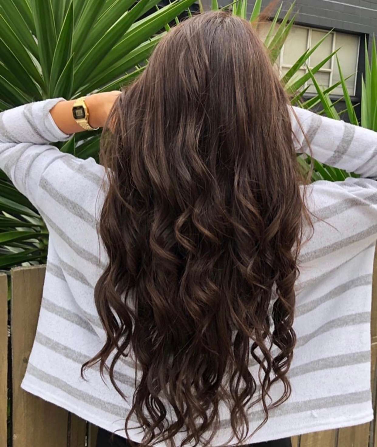 #2 Dark Brown Nano Tip Hair Extensions