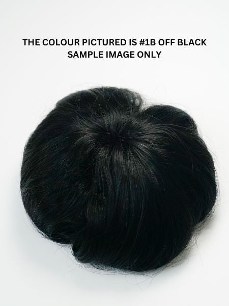 #1 Jet Black Clip-In Bun Extension