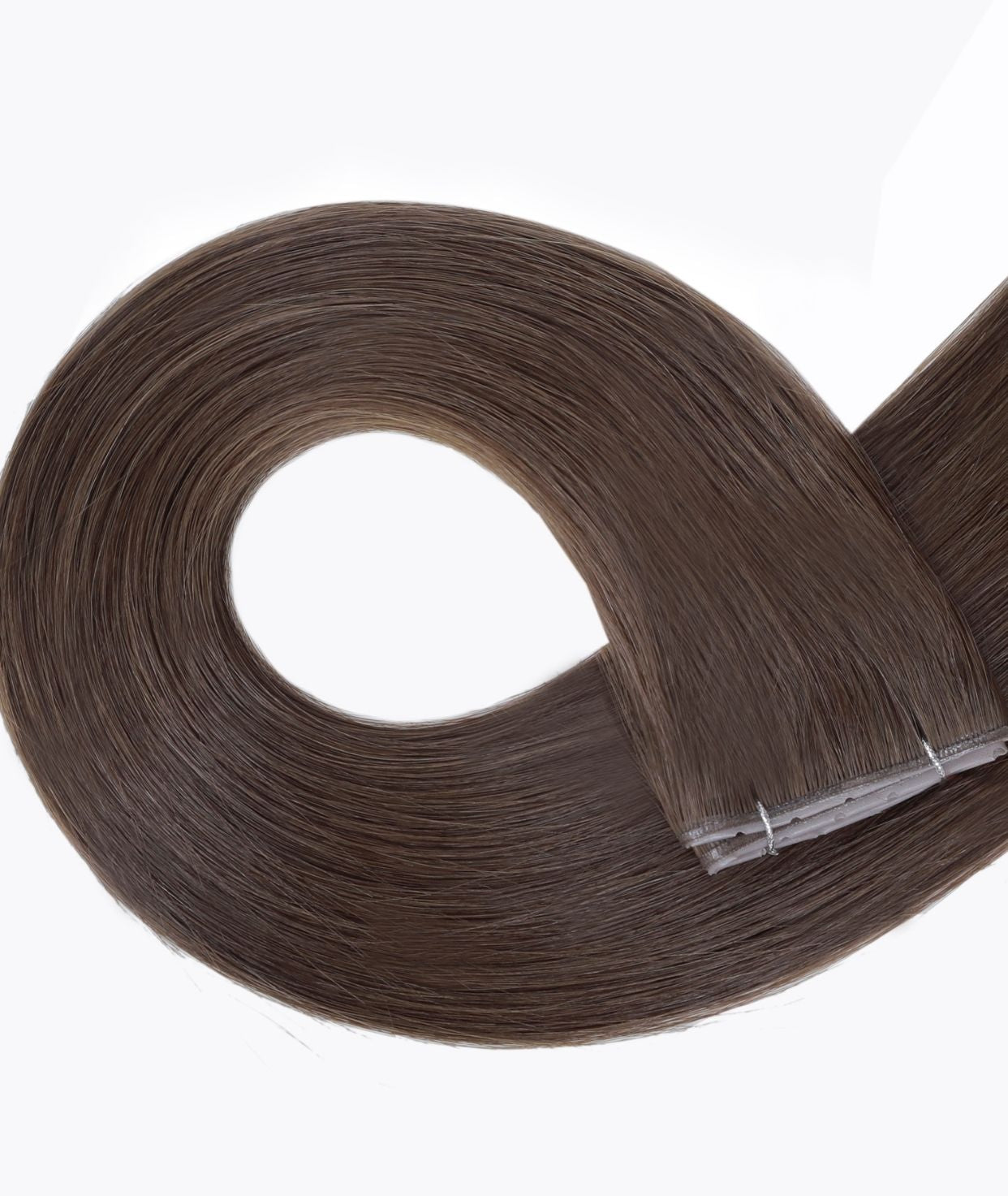 #2 Dark Brown Superior Butterfly Weft™ Extensions
