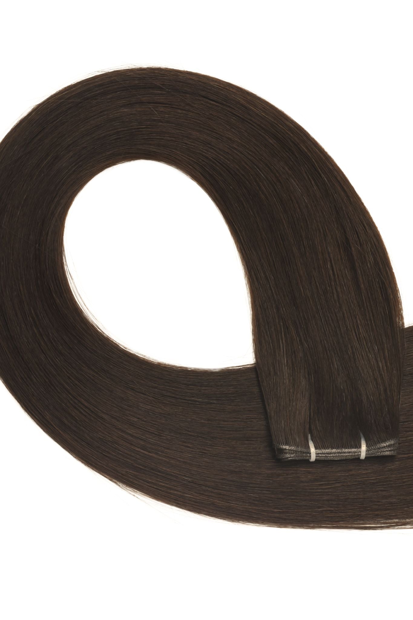 #2 Dark Brown Genius Hair Weft Extensions