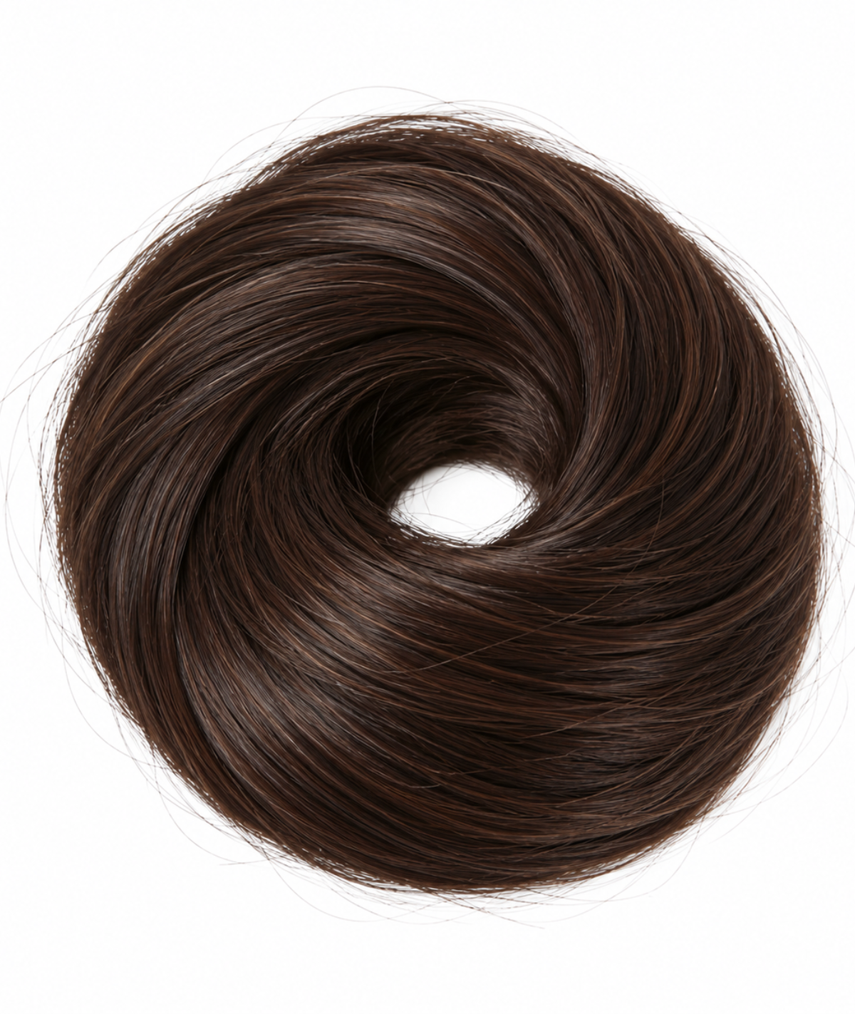 #2 Dark Brown Messy Bun Hair Extensions (28g)