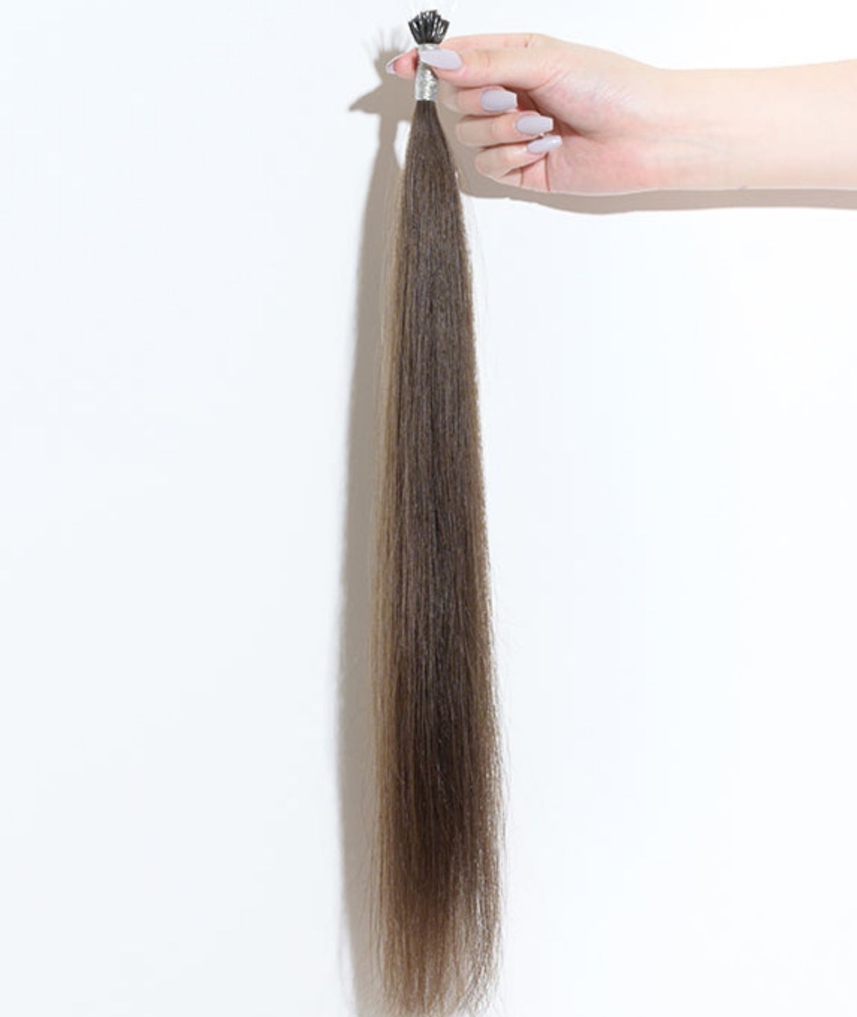 #2 Dark Brown Nano Tip Hair Extensions