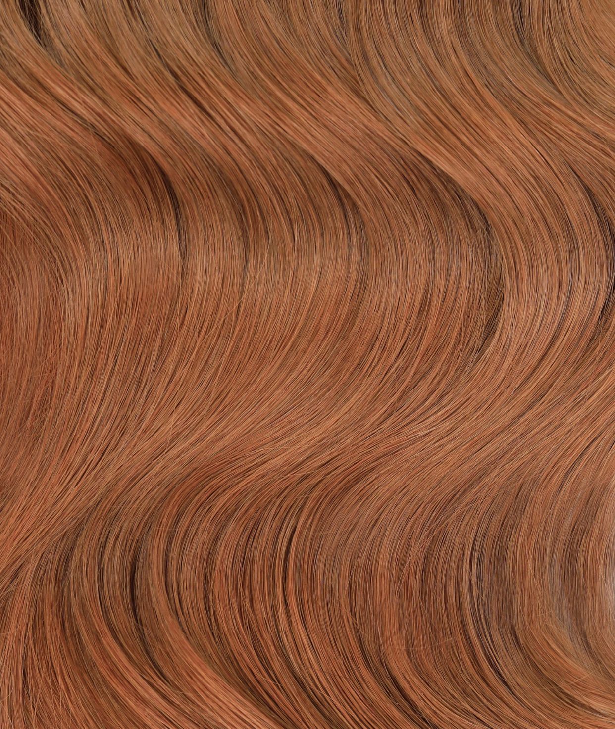 #33 Auburn Classic Halo Hair Extensions — Value Grade