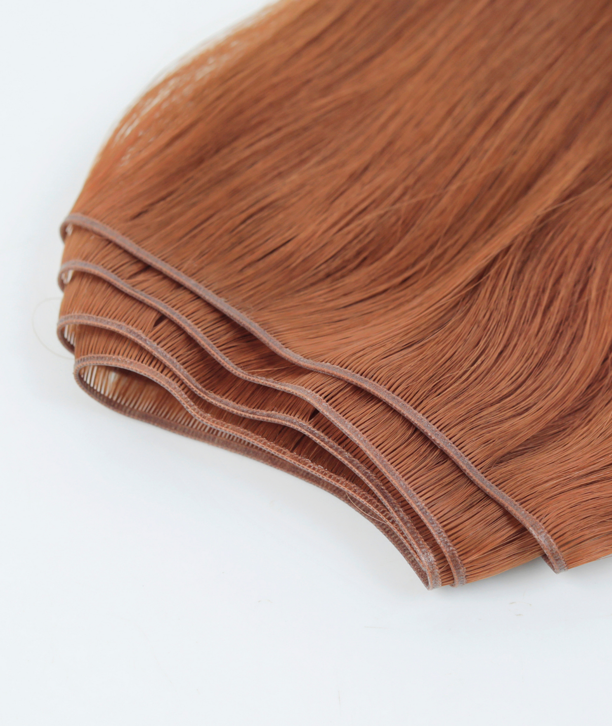 #33 Auburn Genius Weft Hair Extensions