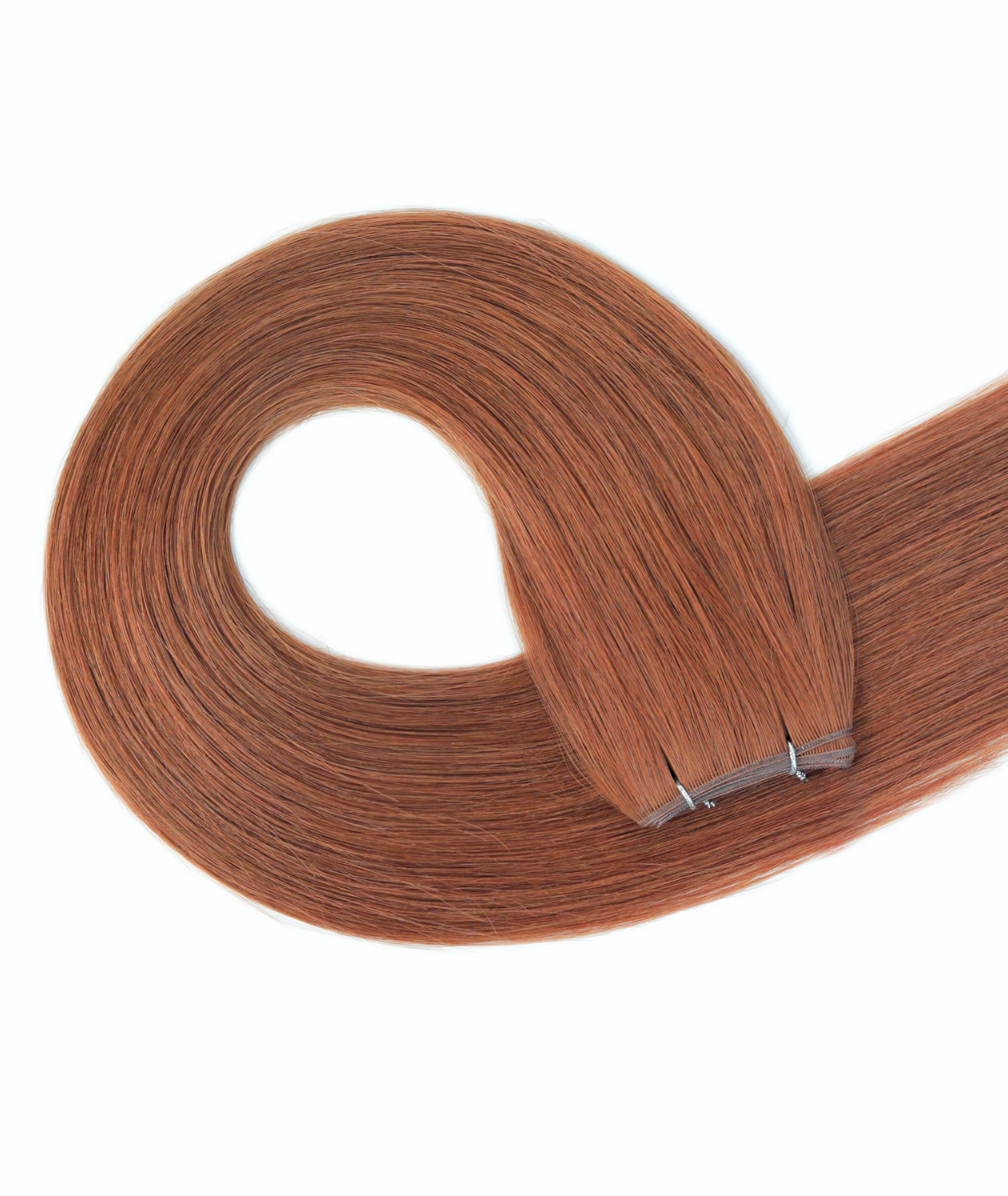 #33 Auburn Genius Weft Hair Extensions