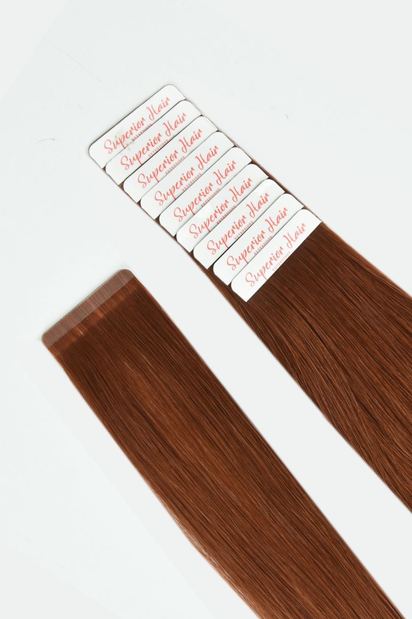 #33 Auburn Ultra Seamless Tape In Extensions