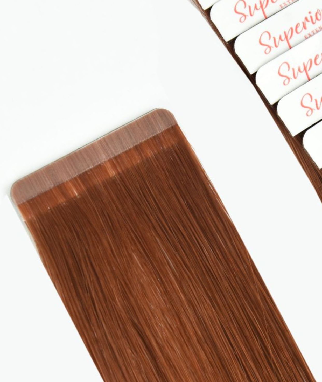 #33 Auburn Ultra Seamless Tape In Extensions