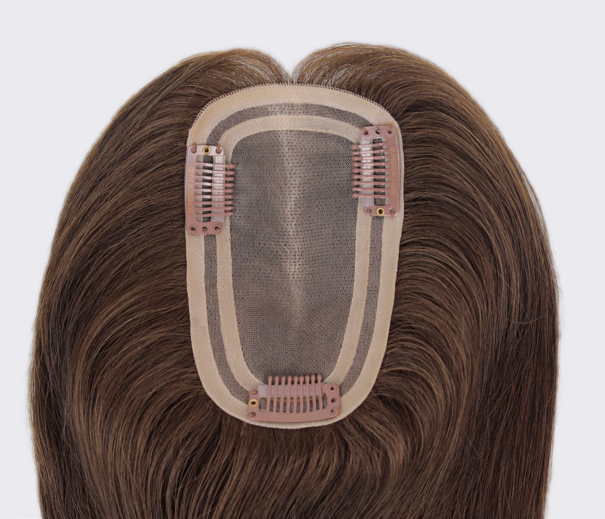 #4 Chocolate Brown Women's Lite Hair Topper (NEW)