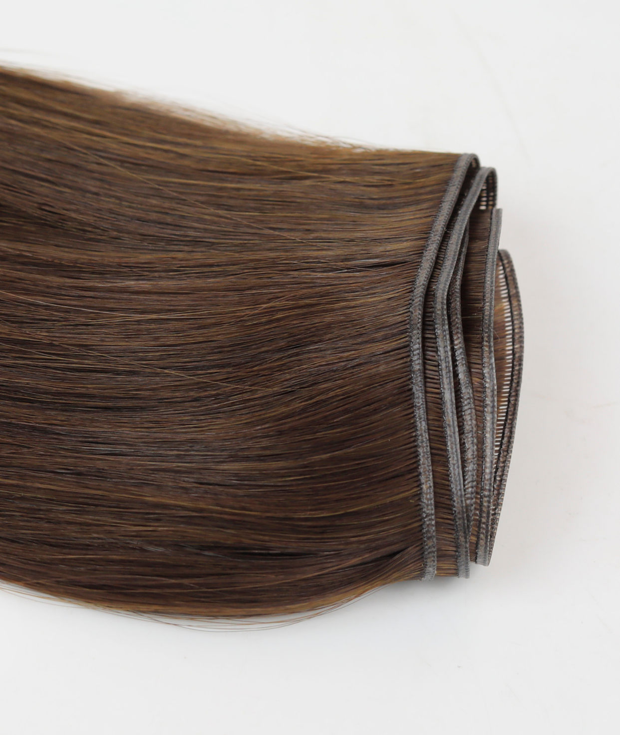 #4 Chocolate Brown Genius Weft Hair Extensions