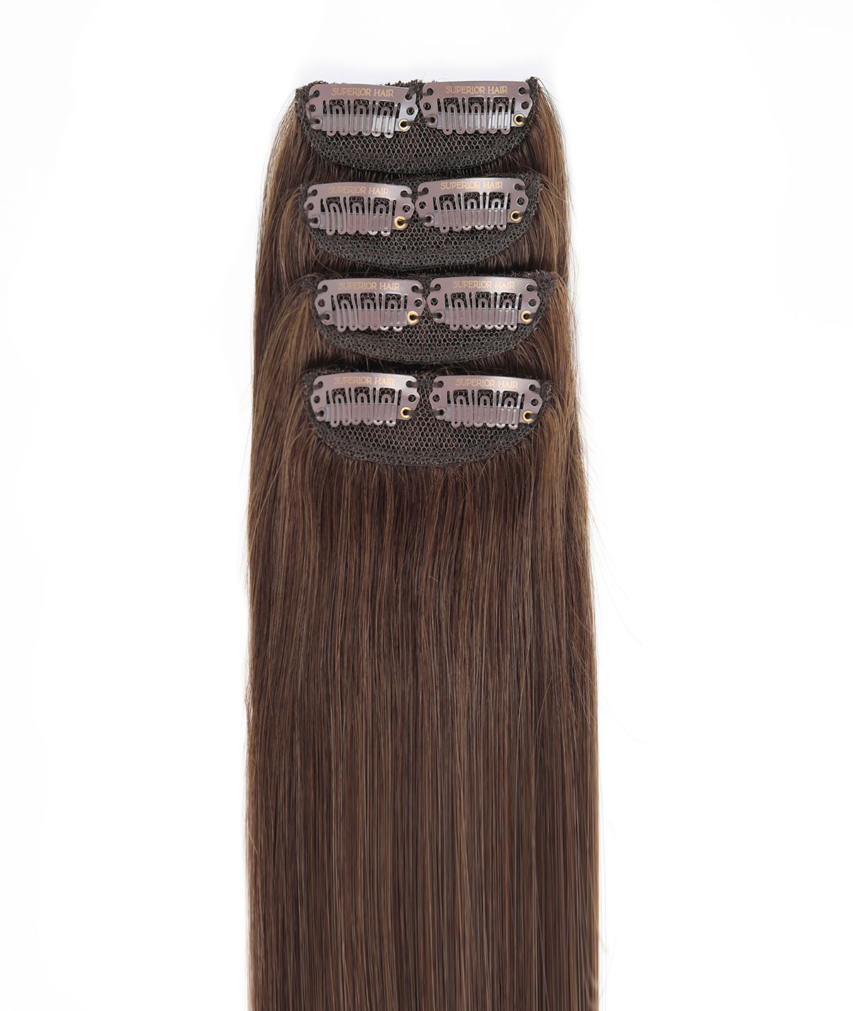 #4 Chocolate Brown Scalp Hair Fill Ins