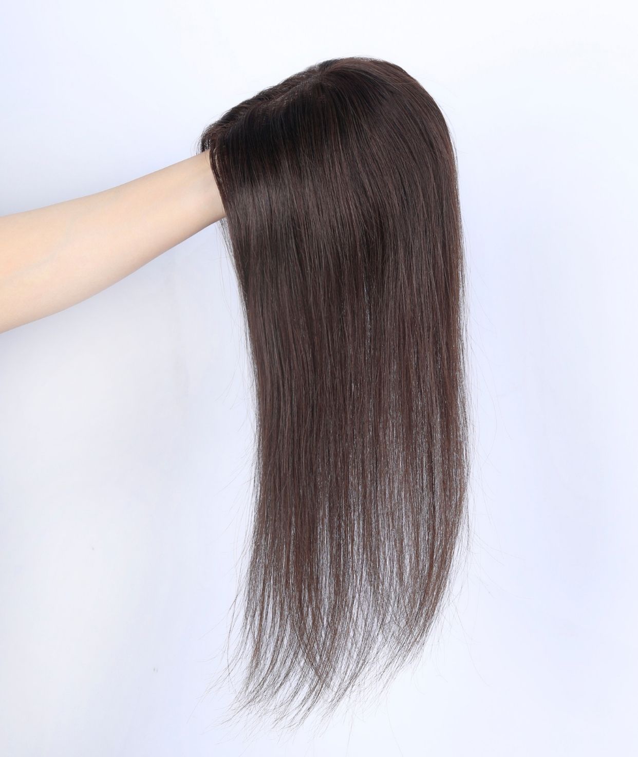 #4 Chocolate Brown Women's Lite Hair Topper (NEW)