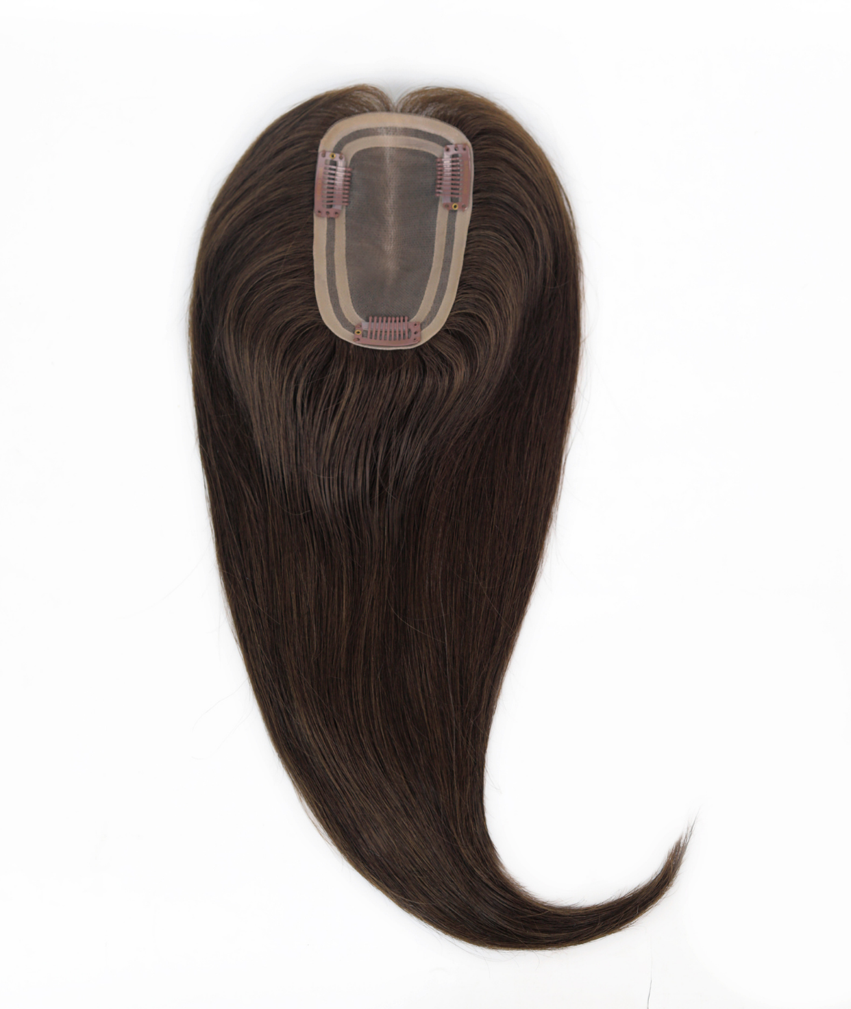 #4 Chocolate Brown Women's Lite Hair Topper (NEW)