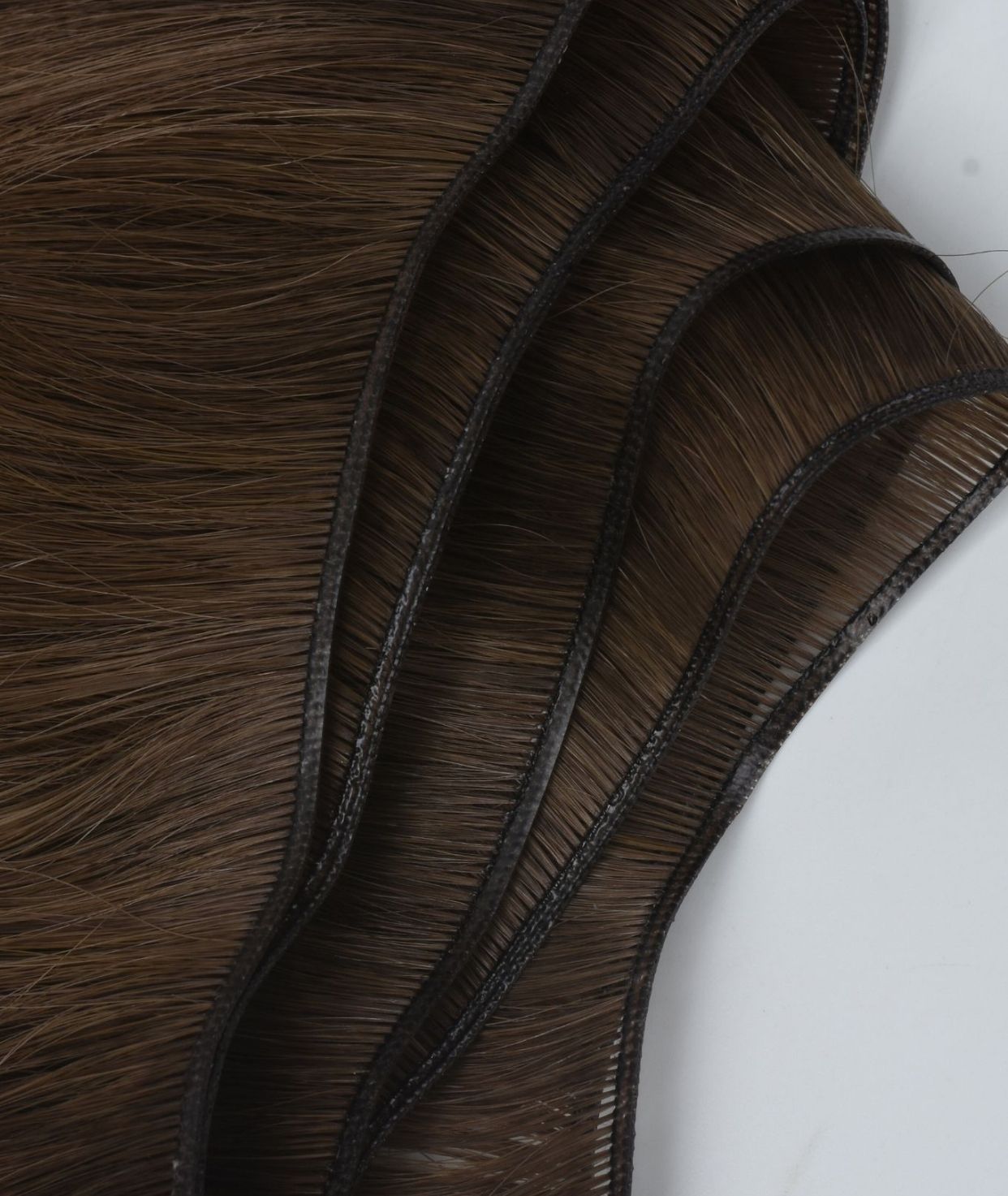 #4 Chocolate Brown Genius Hair Weft Extensions