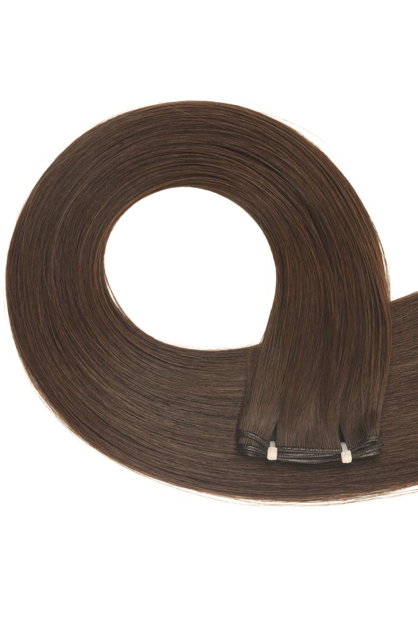 #4 Chocolate Brown Genius Hair Weft Extensions