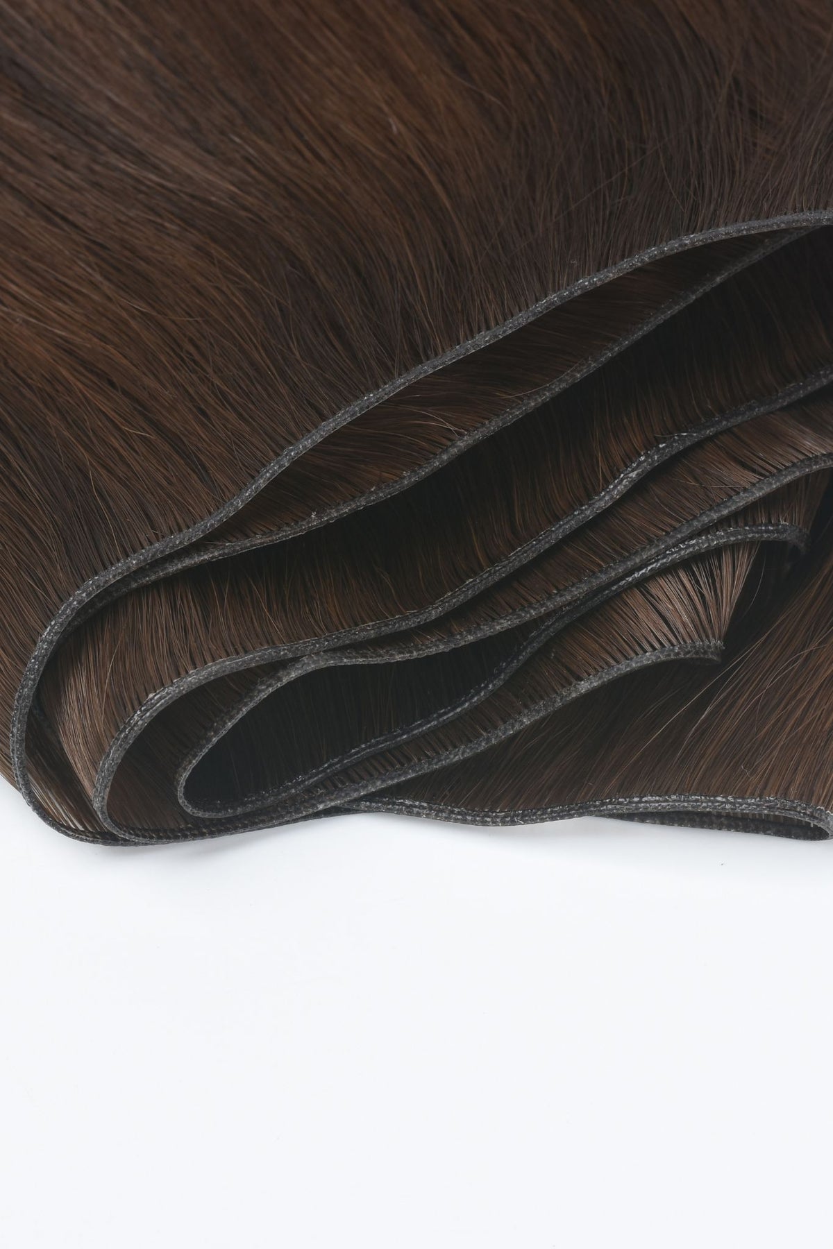 #4 Chocolate Brown Genius Hair Weft Extensions