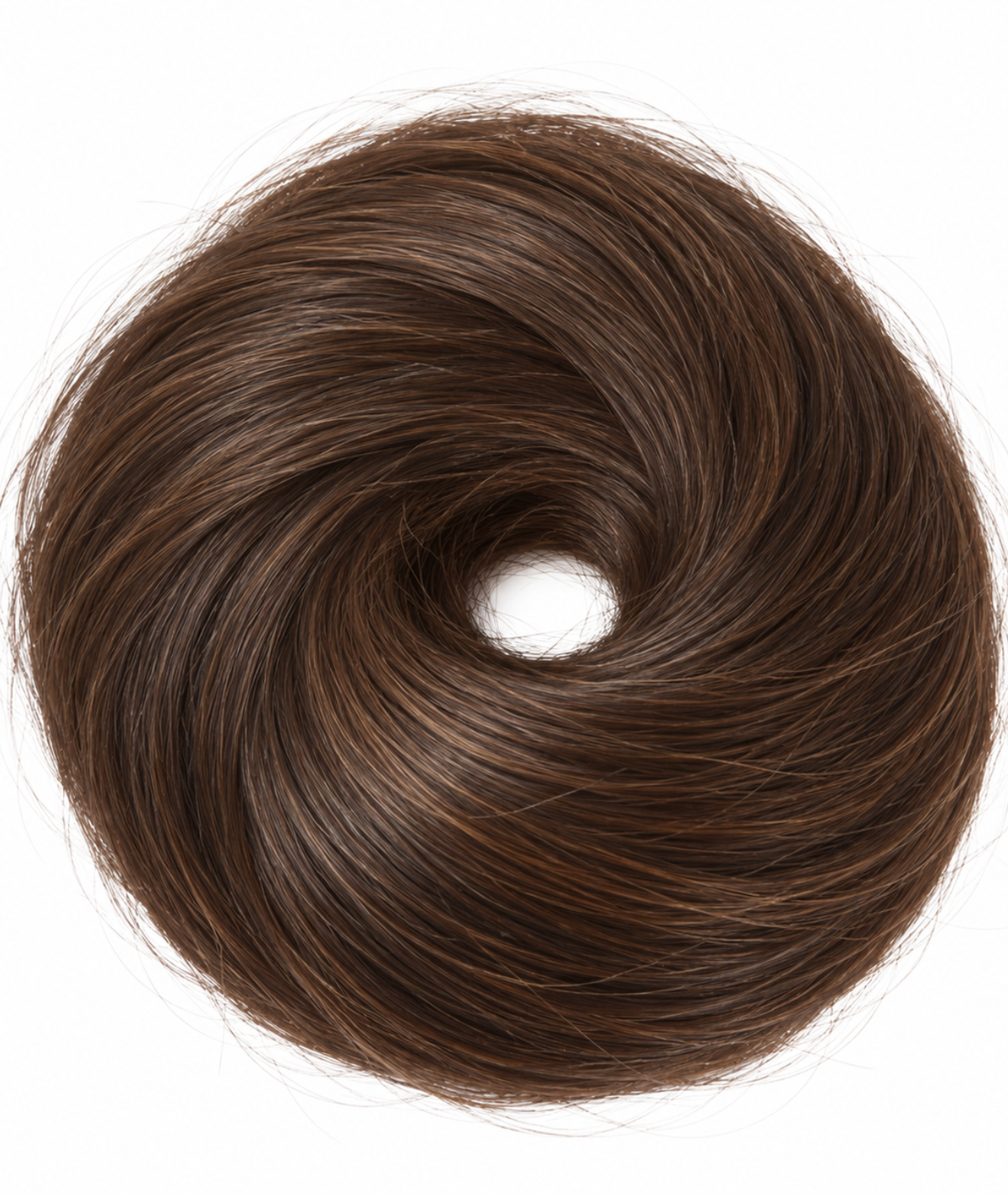 #4 Chocolate Brown Messy Bun Hair Extensions (28g)