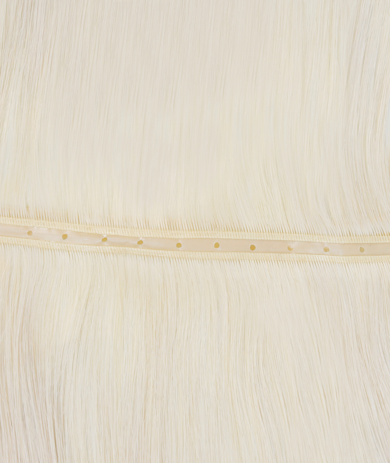 #60 Whitest Ash Blonde Superior Butterfly Weft™ Hair Extensions