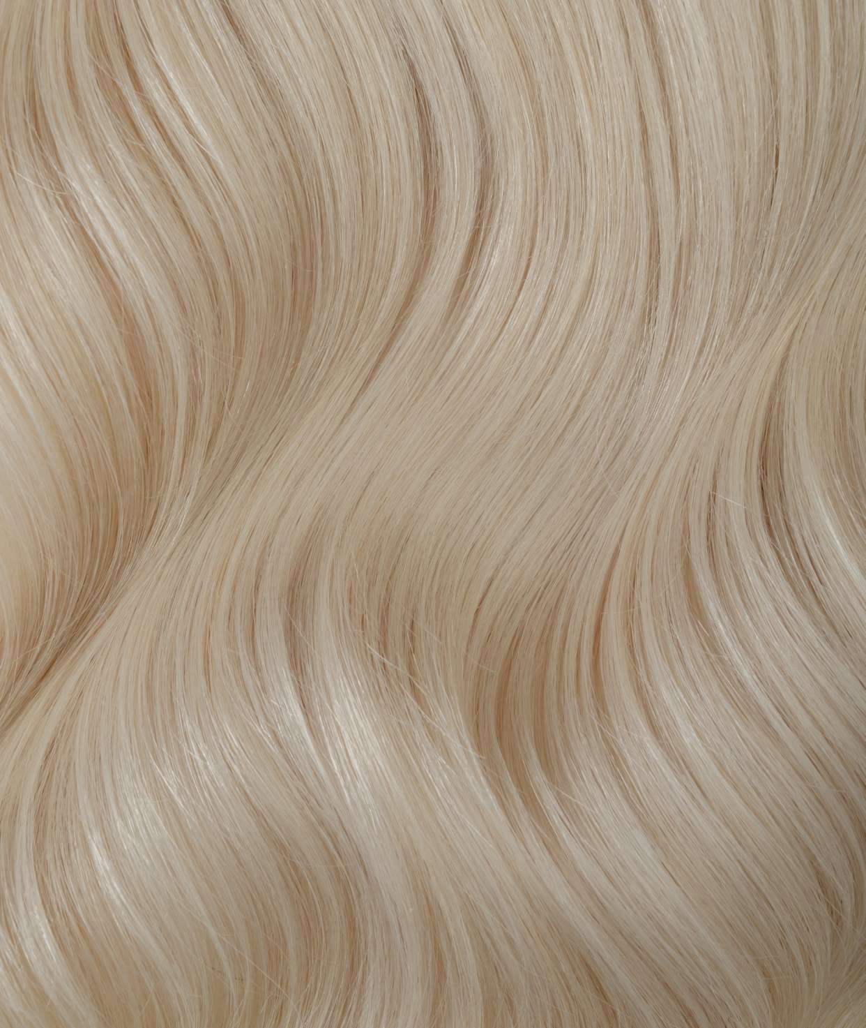 #60 Whitest Ash Blonde Classic Halo Hair Extensions
