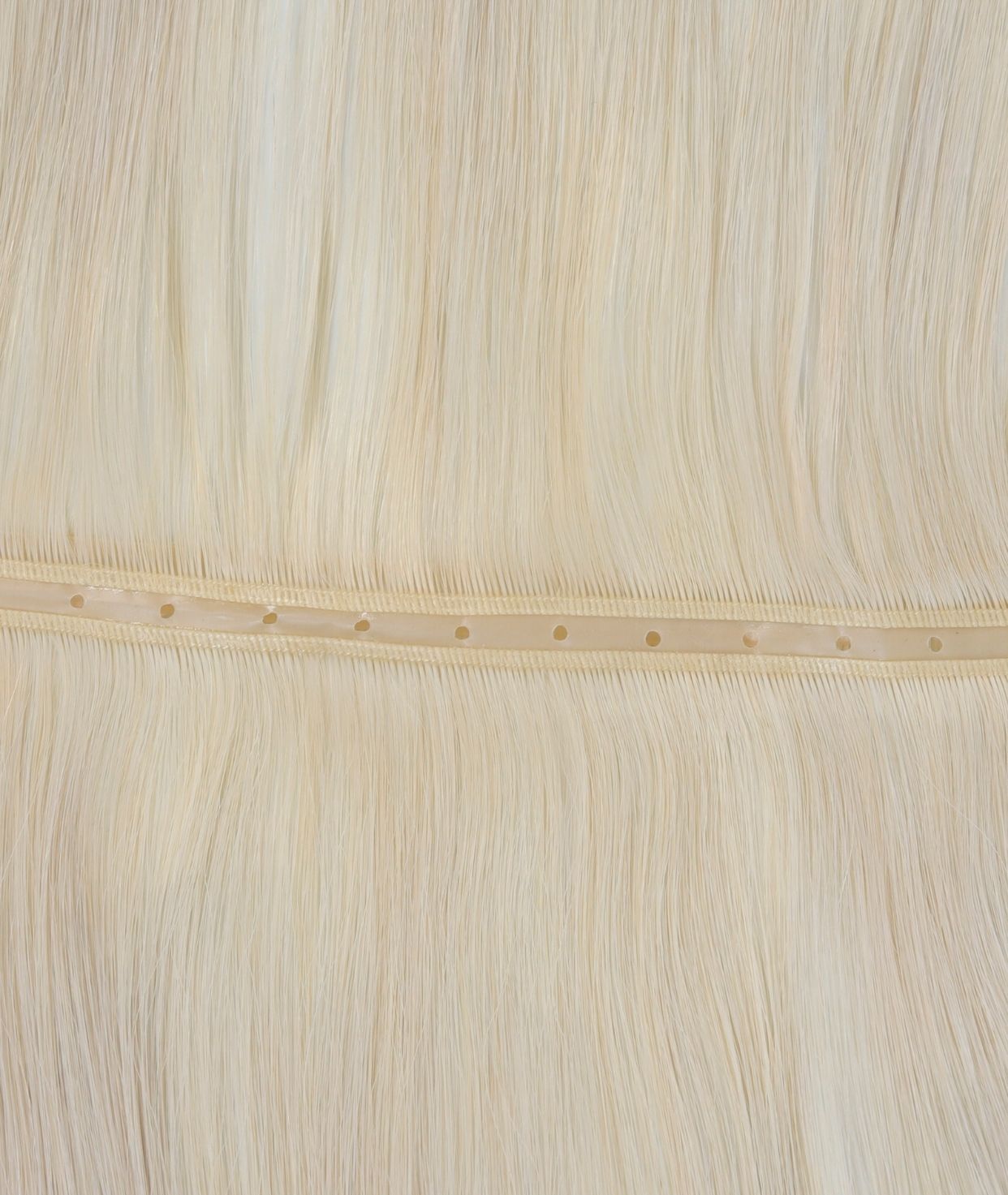 #60 Whitest Ash Blonde Superior Butterfly Weft™ Extensions