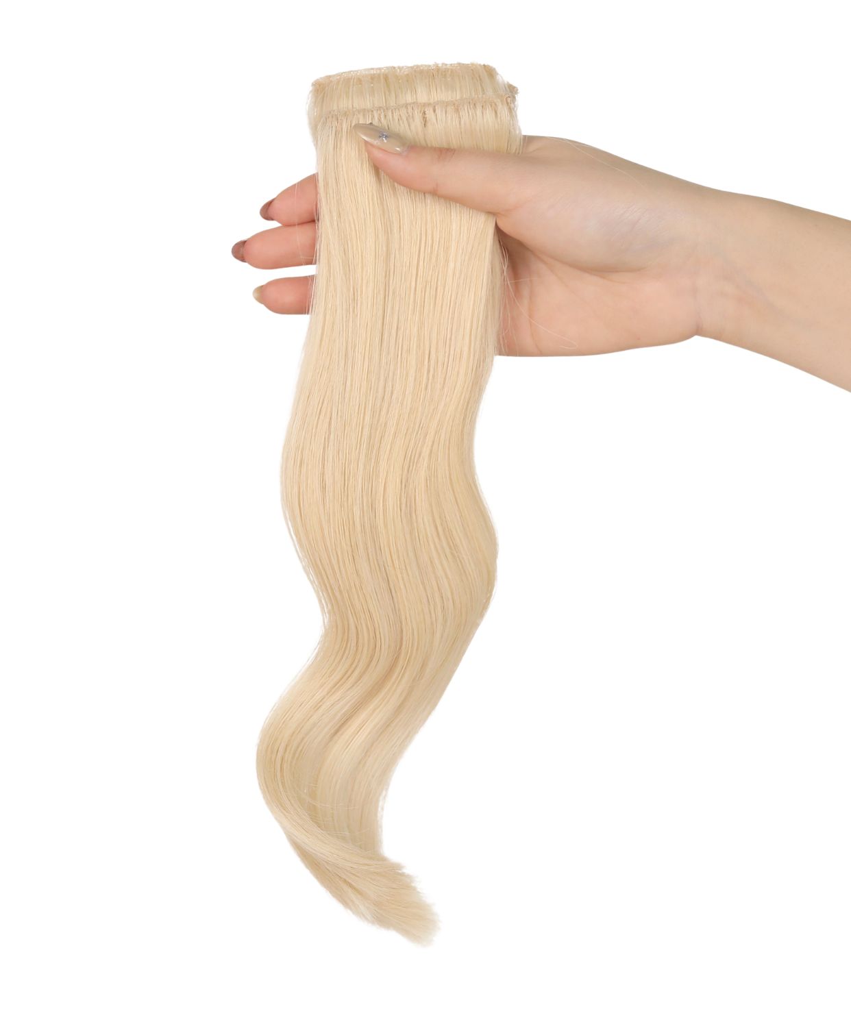 #613 Platinum Blonde Scalp Hair Fill Ins