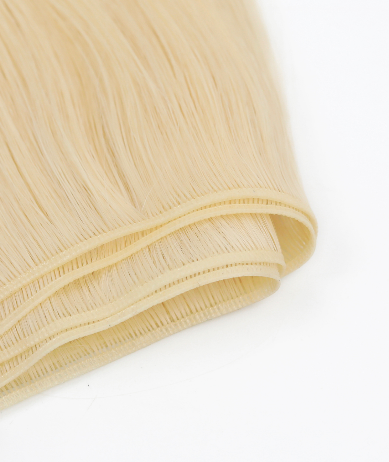 #613 Platinum Blonde Genius Weft Hair Extensions