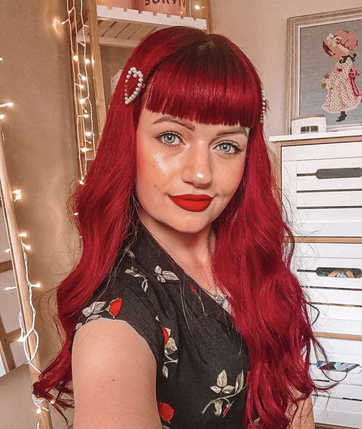 #6R Red Ponytail Extensions — Value Grade