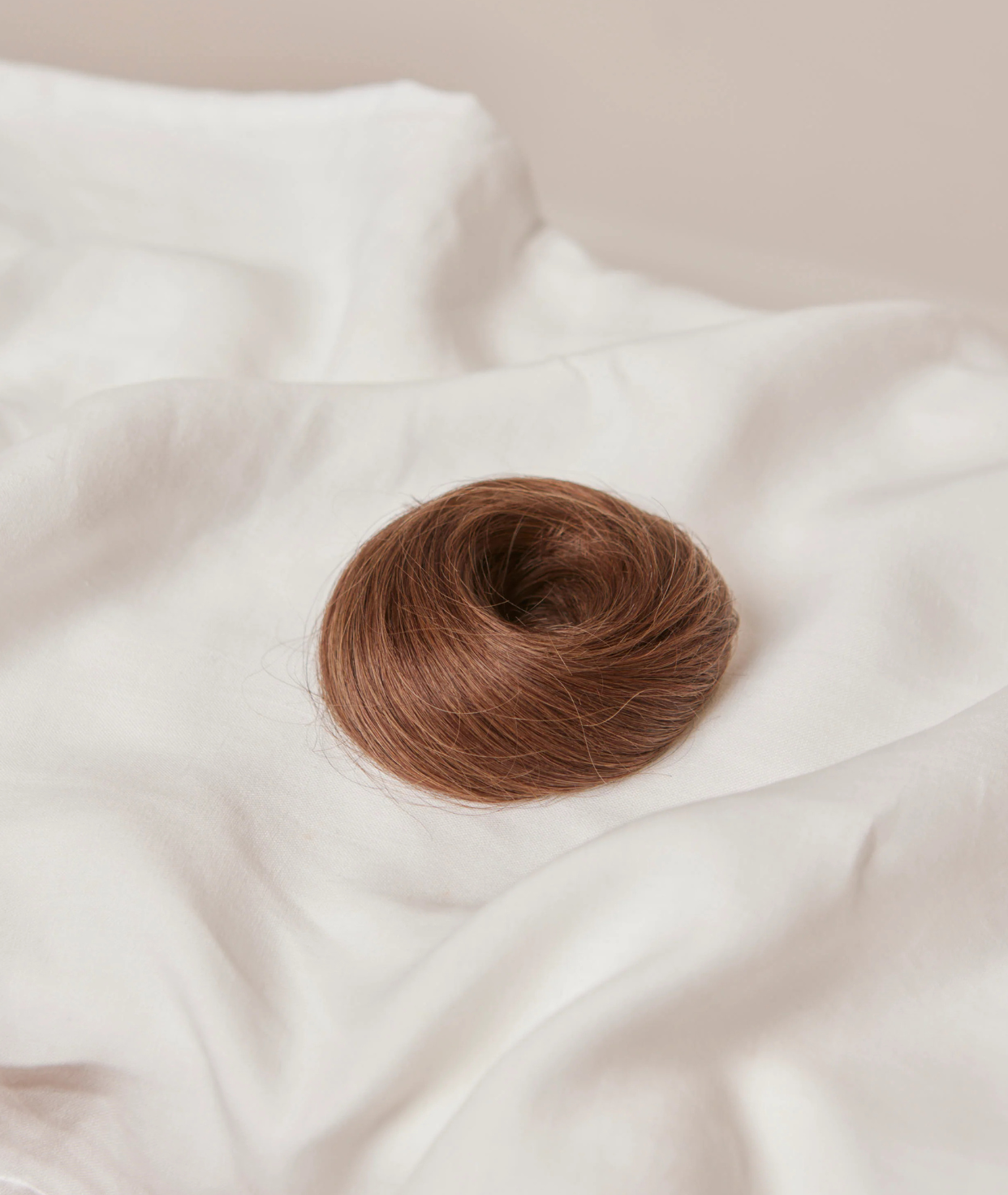 #6 Chestnut Brown Messy Bun