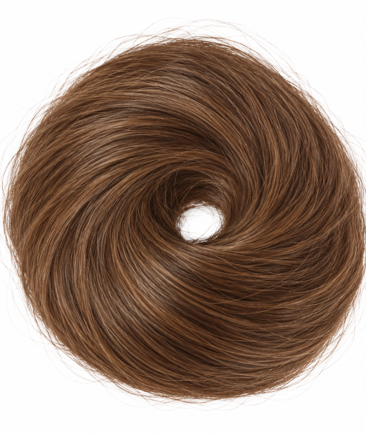 #6 Chestnut Brown Messy Bun Hair Extensions (28g)