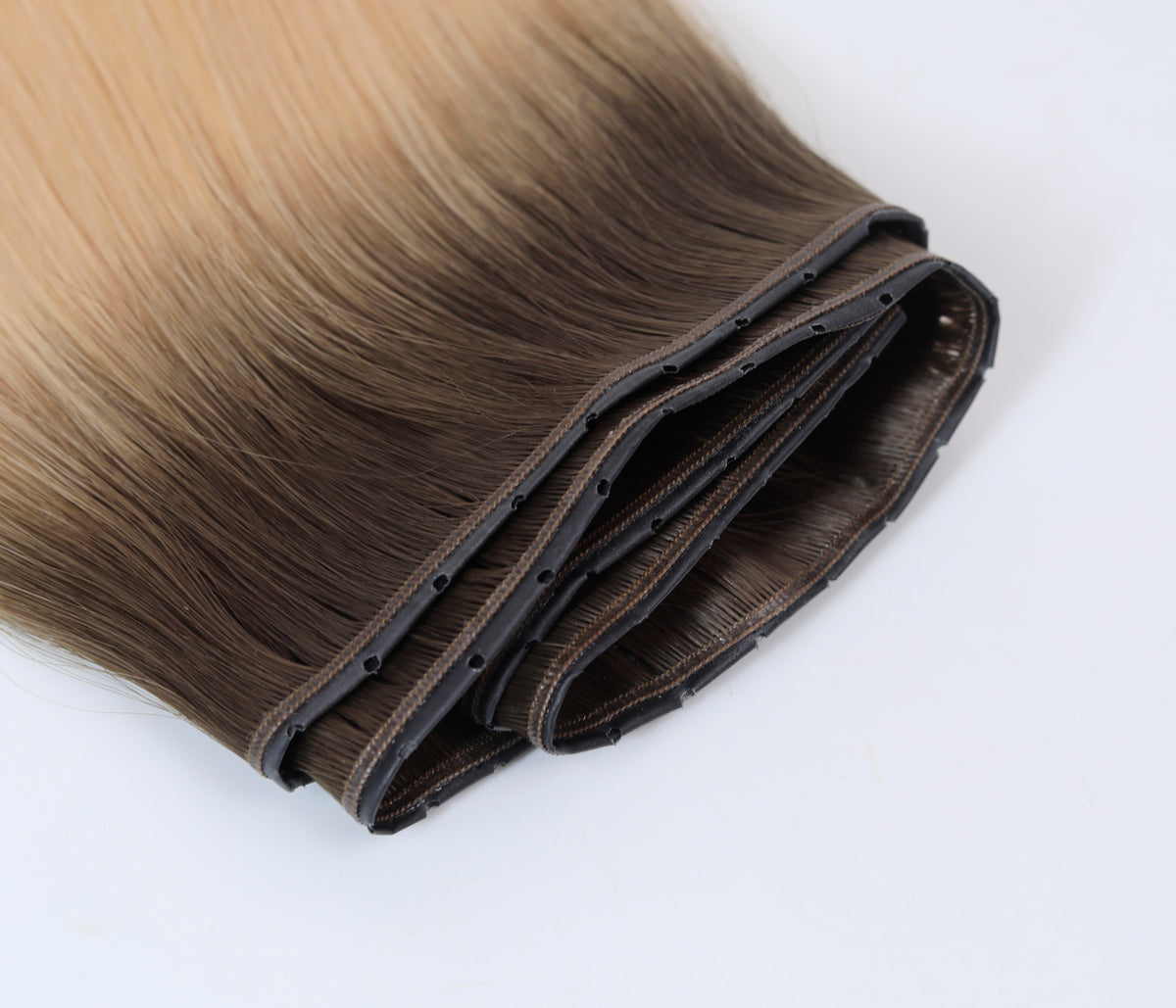 #Rooted Beach Ash Blonde Superior Butterfly Weft™ Extensions (NEW)