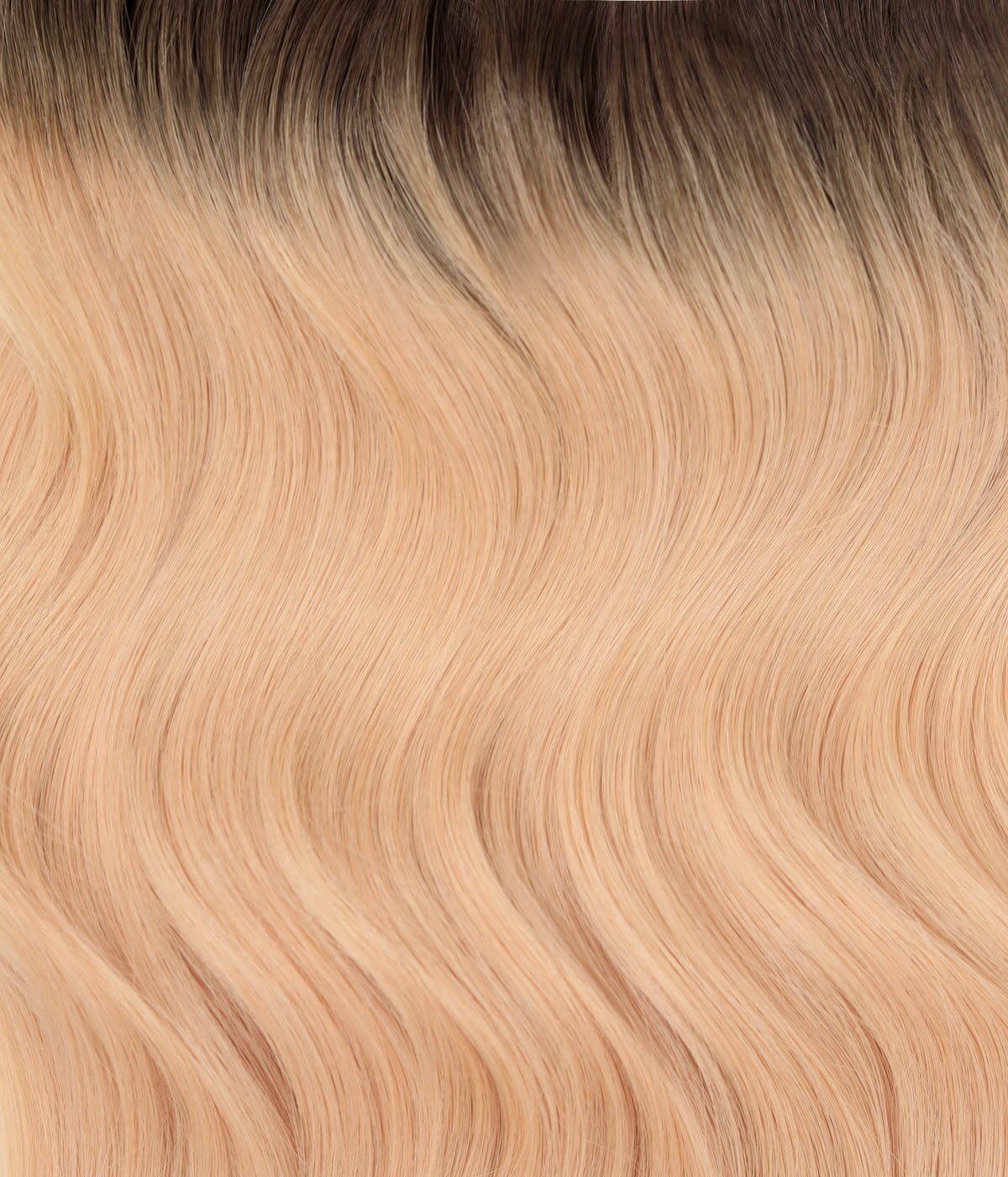 #Rooted Beach Ash Blonde Ultra Seamless Tape In Extensions (NEW)