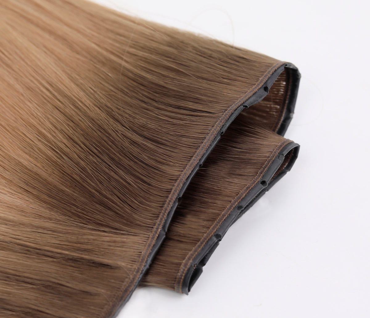 #Rooted Champagne Chestnut Superior Butterfly Weft™ Extensions (NEW)