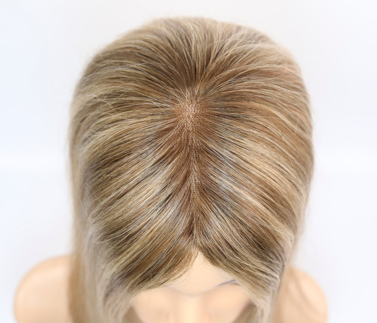 #Rooted Hazelnut Twist Women's Lite Hair Topper (NEW)