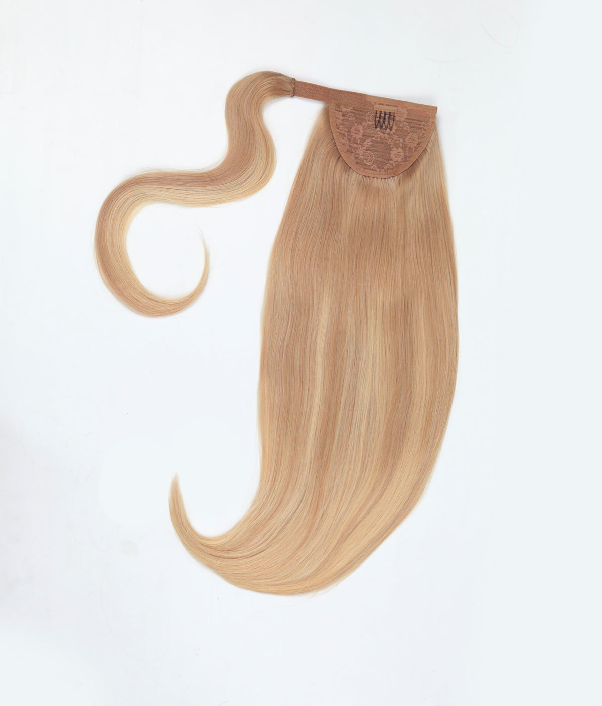 #Sandy Blonde Balayage Ponytail Extensions