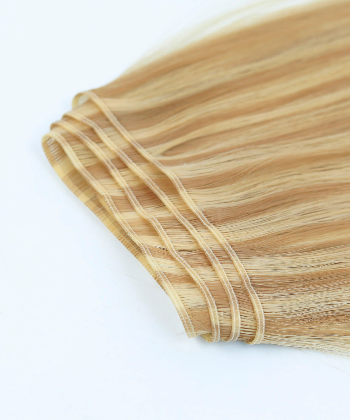 #16/22 Caramel Light Blonde Mix Genius Hair Weft Extensions