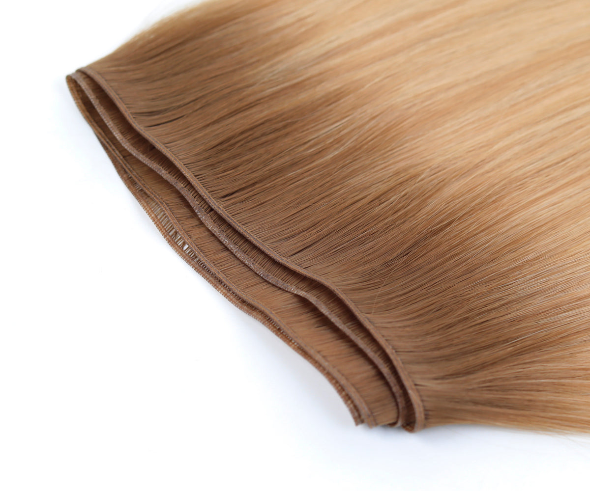 #Toffee Cream Balayage Genius Weft Extensions