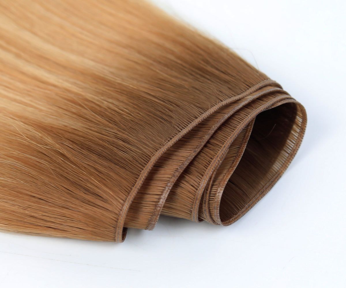 #Toffee Cream Balayage Genius Weft Extensions