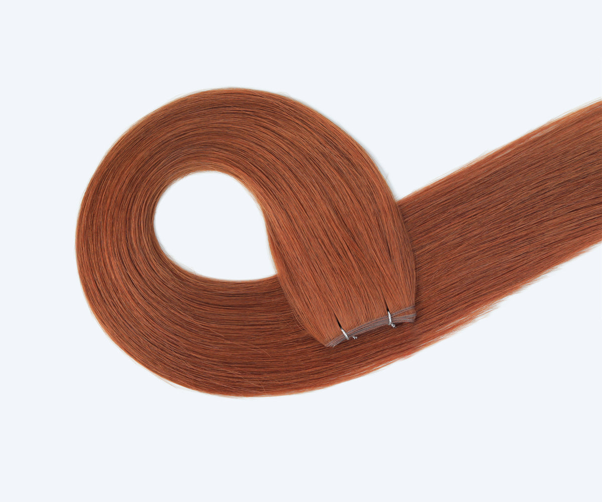 #33 Auburn Genius Hair Weft Extensions