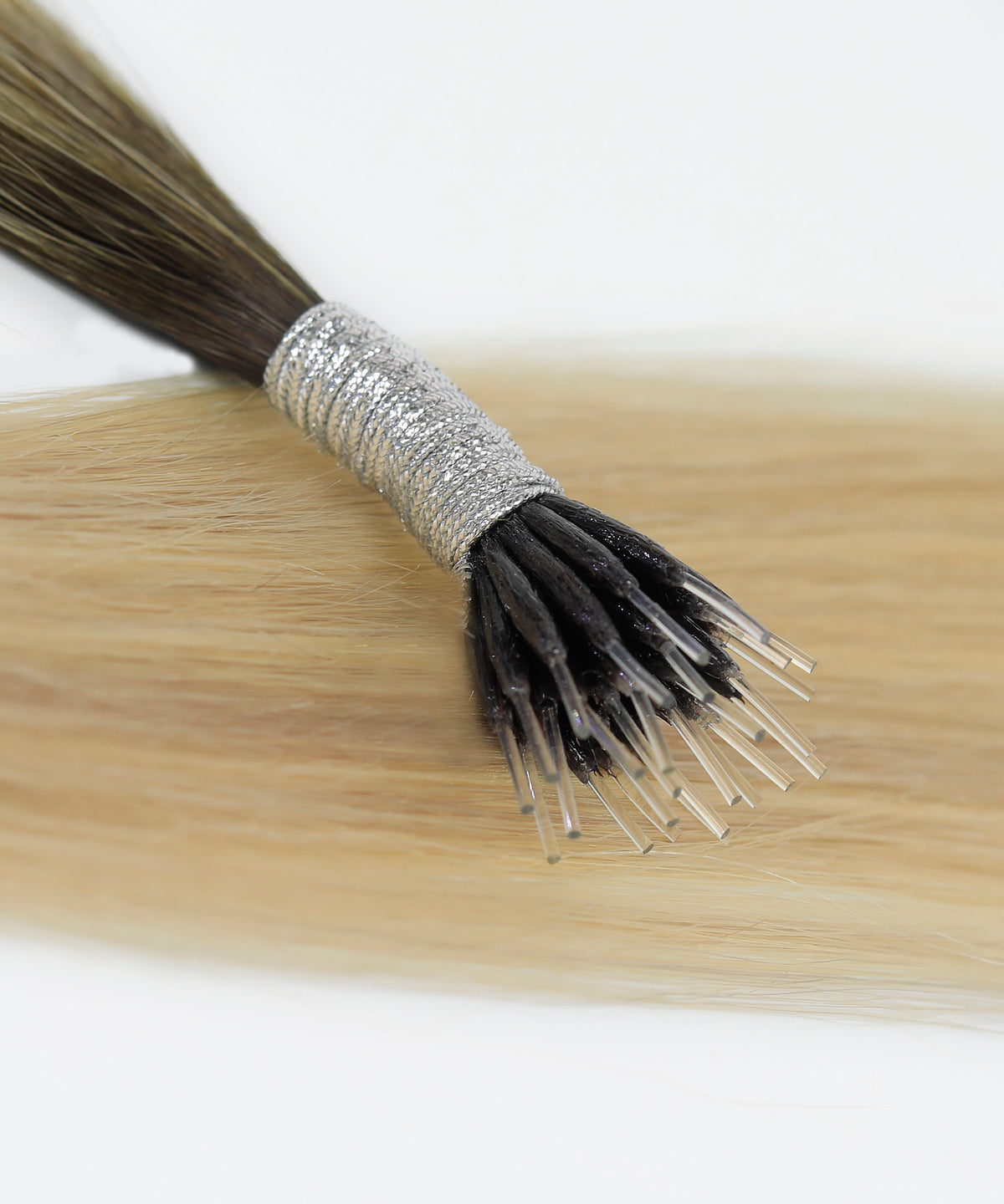 #Iced Coffee Balayage Nano Tip Hair Extensions