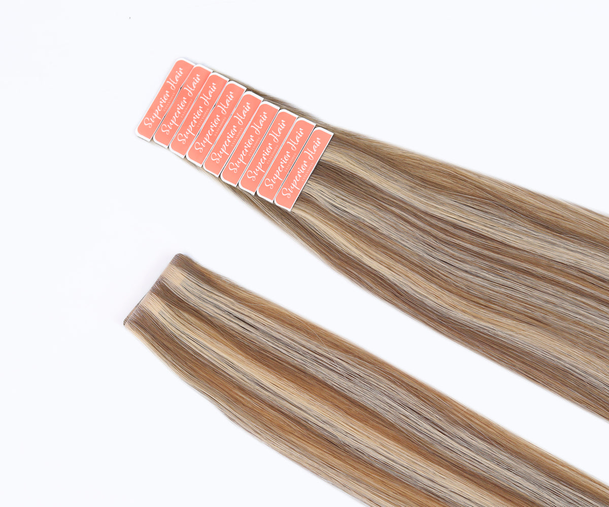 #Hazelnut Twist Invisi Tape Hair Extensions